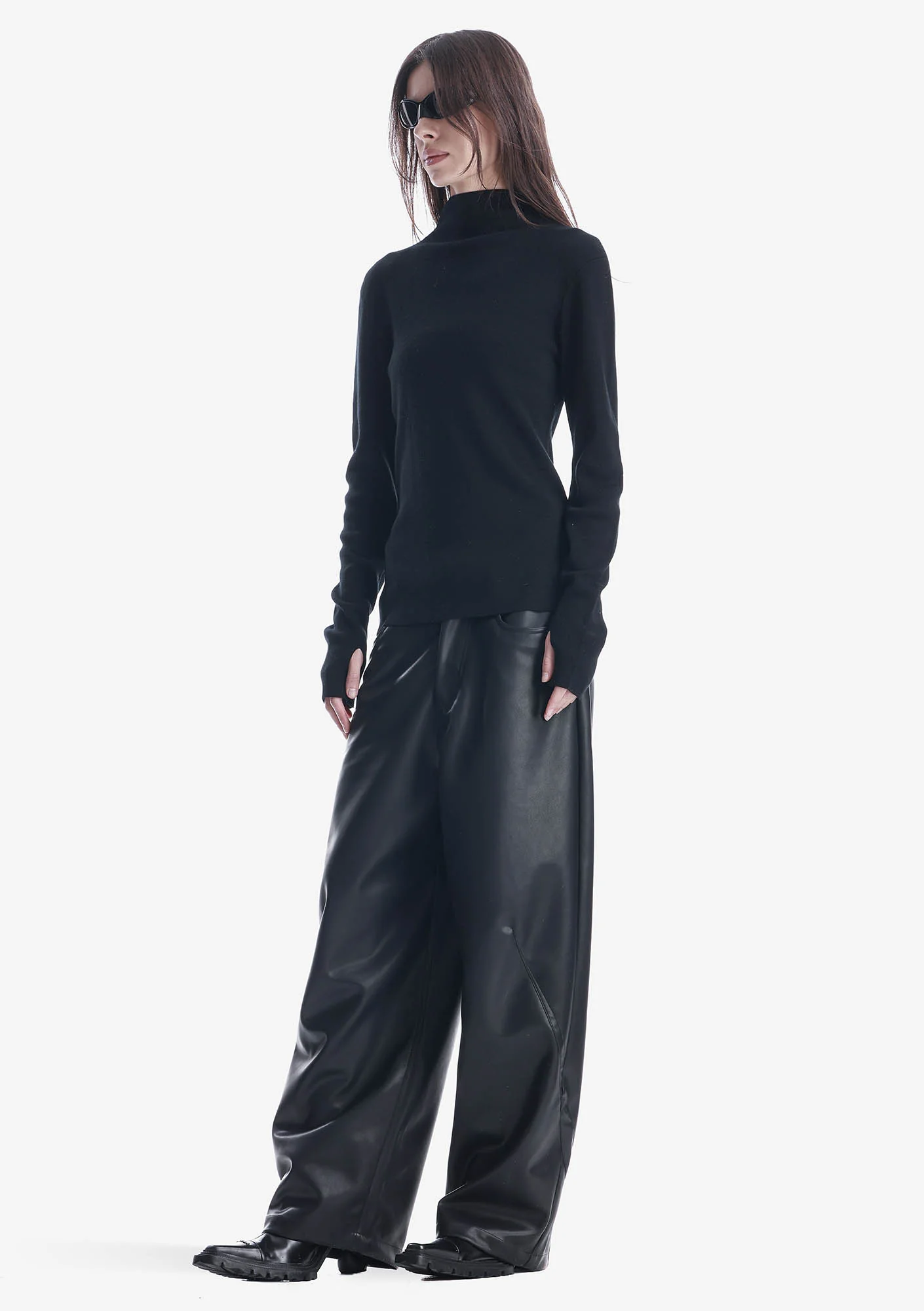 HASSIUM Turtleneck Knit Sweatshirt Sw42 - Image 4