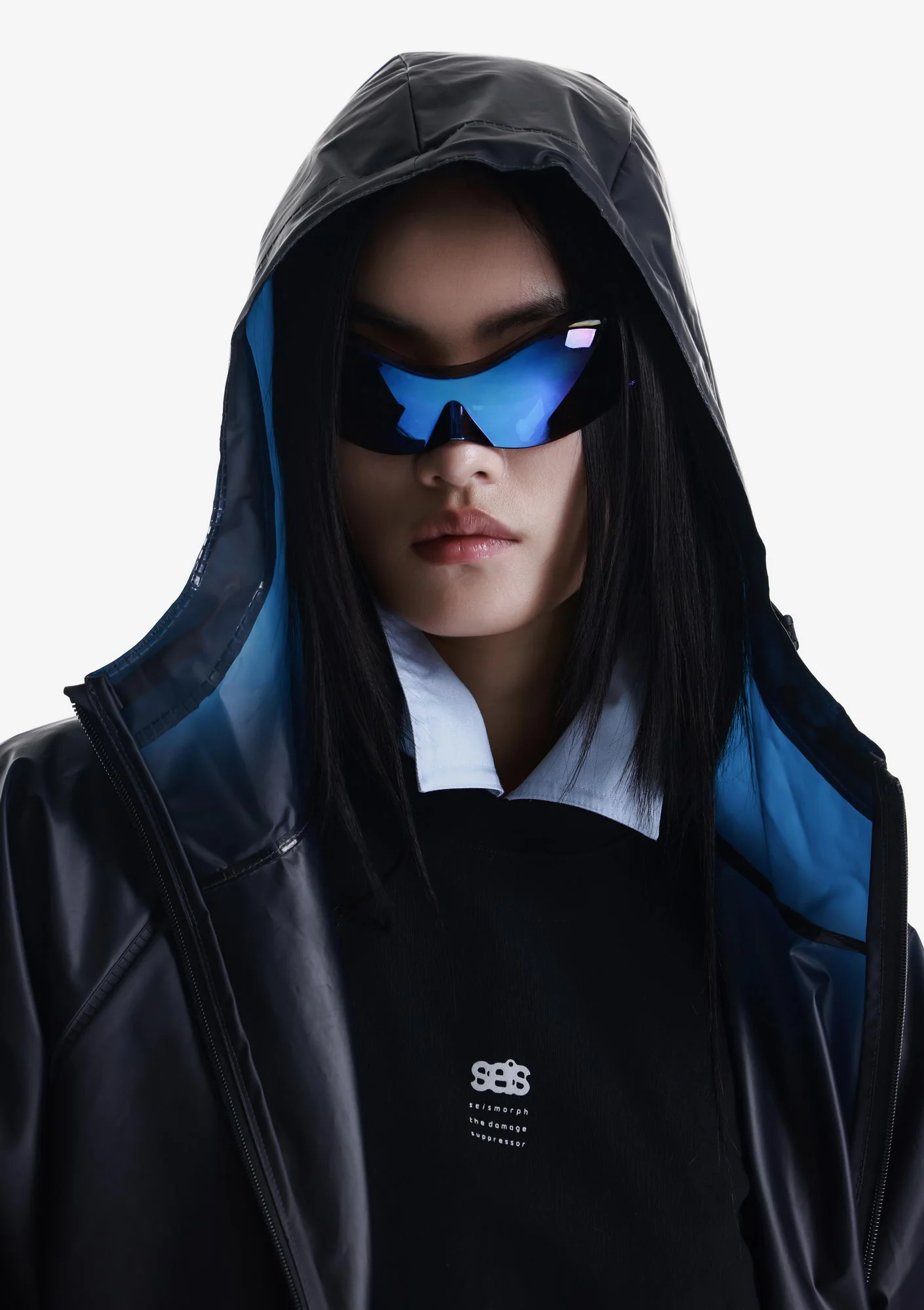 TETHYS Welded Transformable Raincoat Qu575 - Image 35