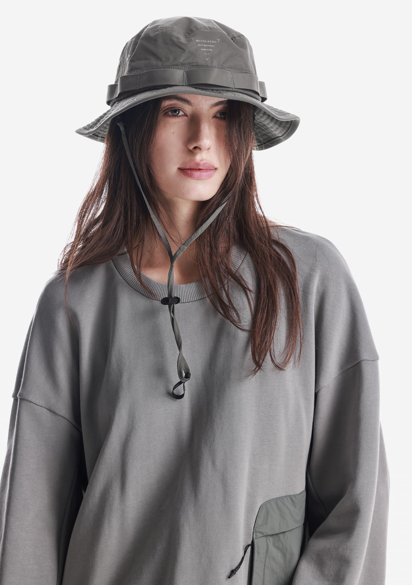 Wide Brim Boonie Hat Pu95 - Image 10