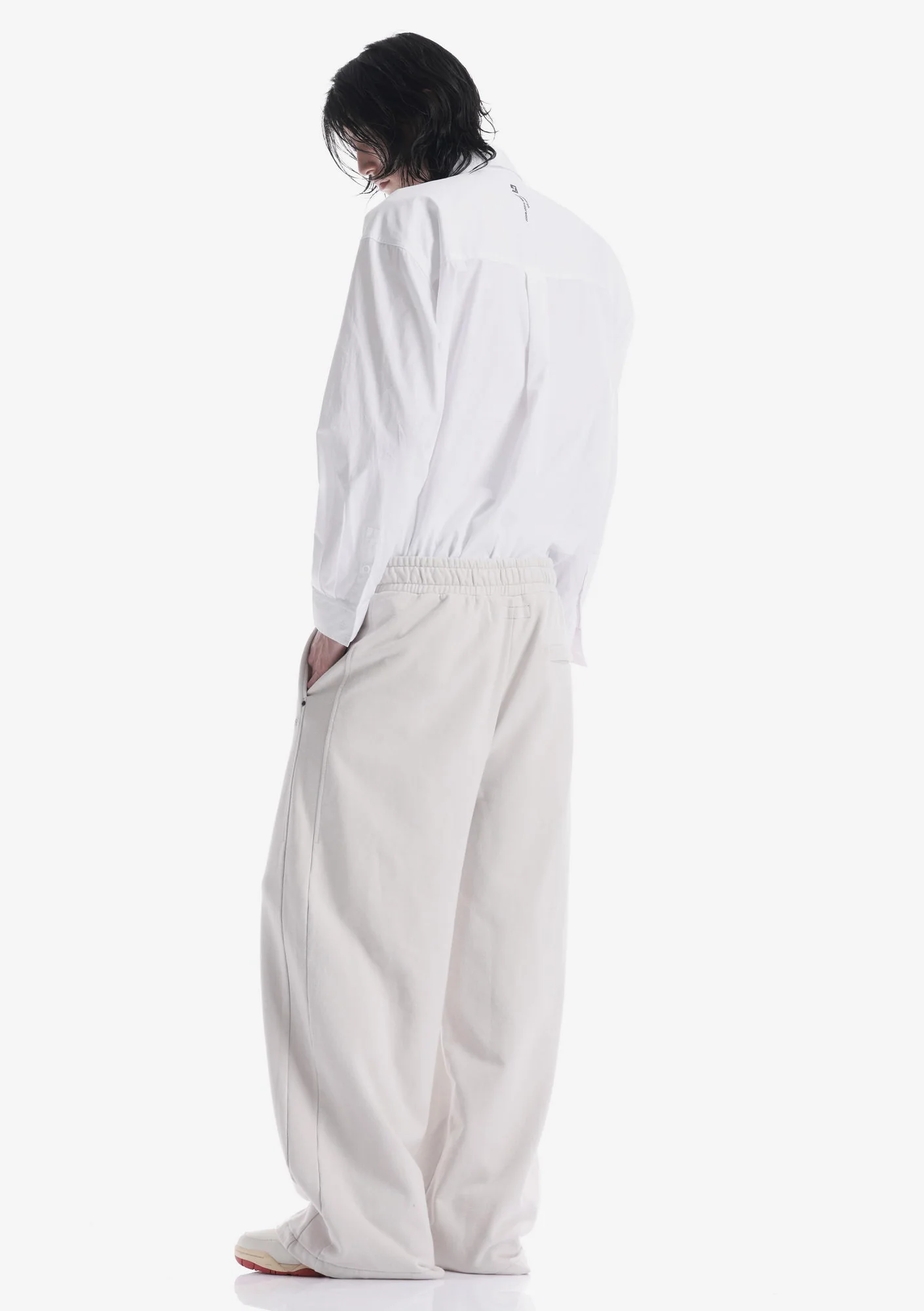 FRISSON Wide Jersey Pants Ru227 - Image 33