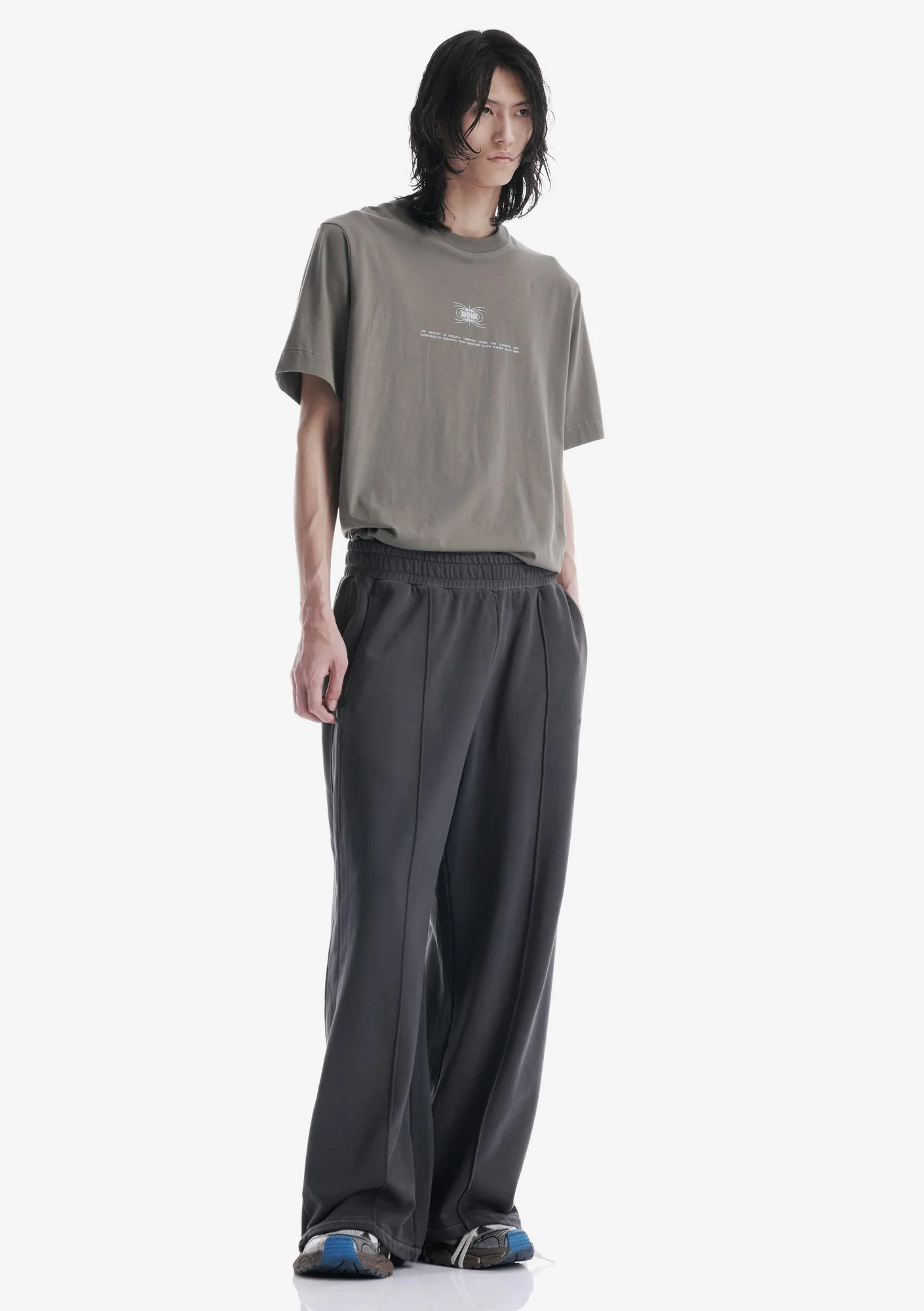 FRISSON Wide Jersey Pants Ru227 - Image 5