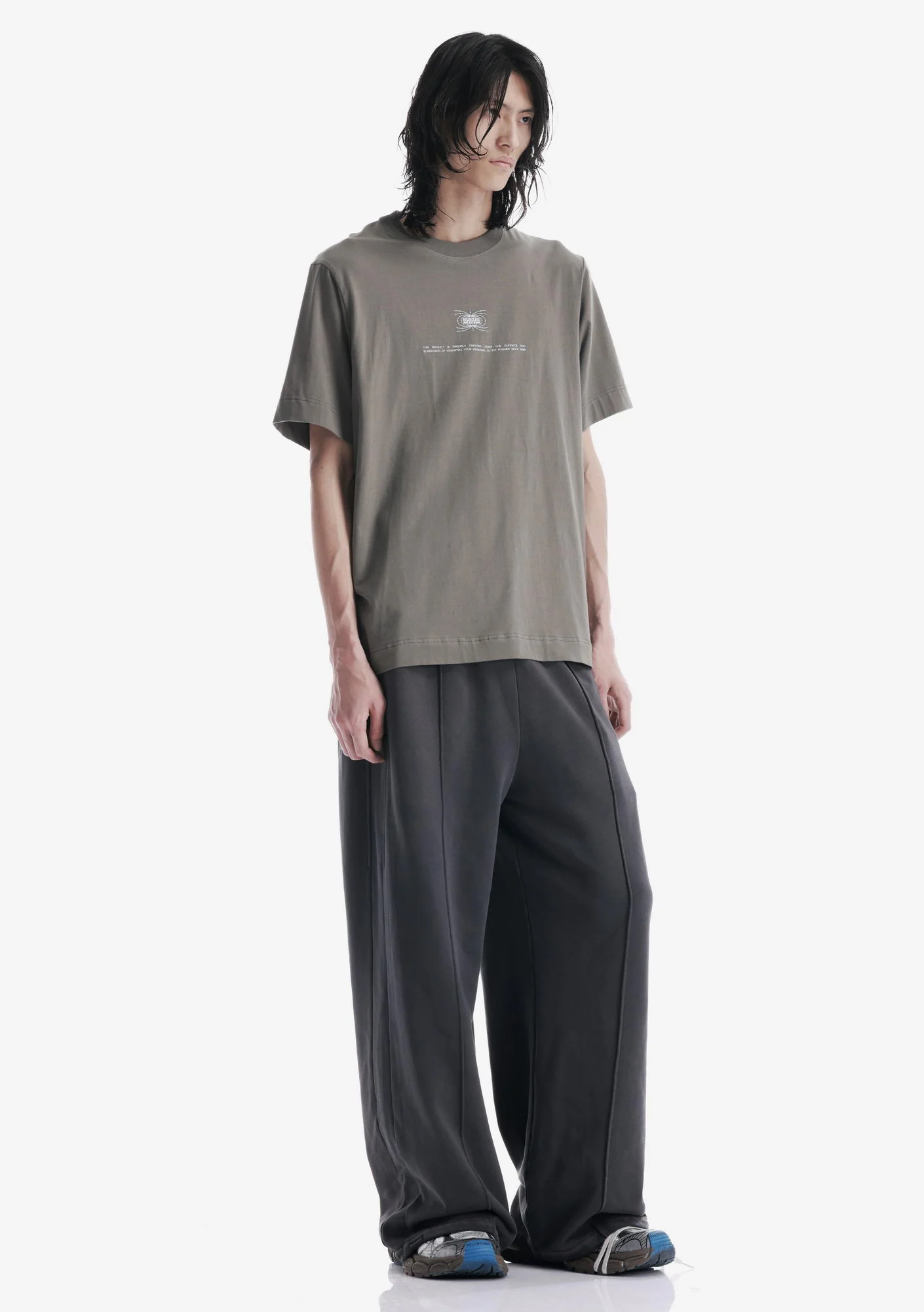 FRISSON Wide Jersey Pants Ru227 - Image 6