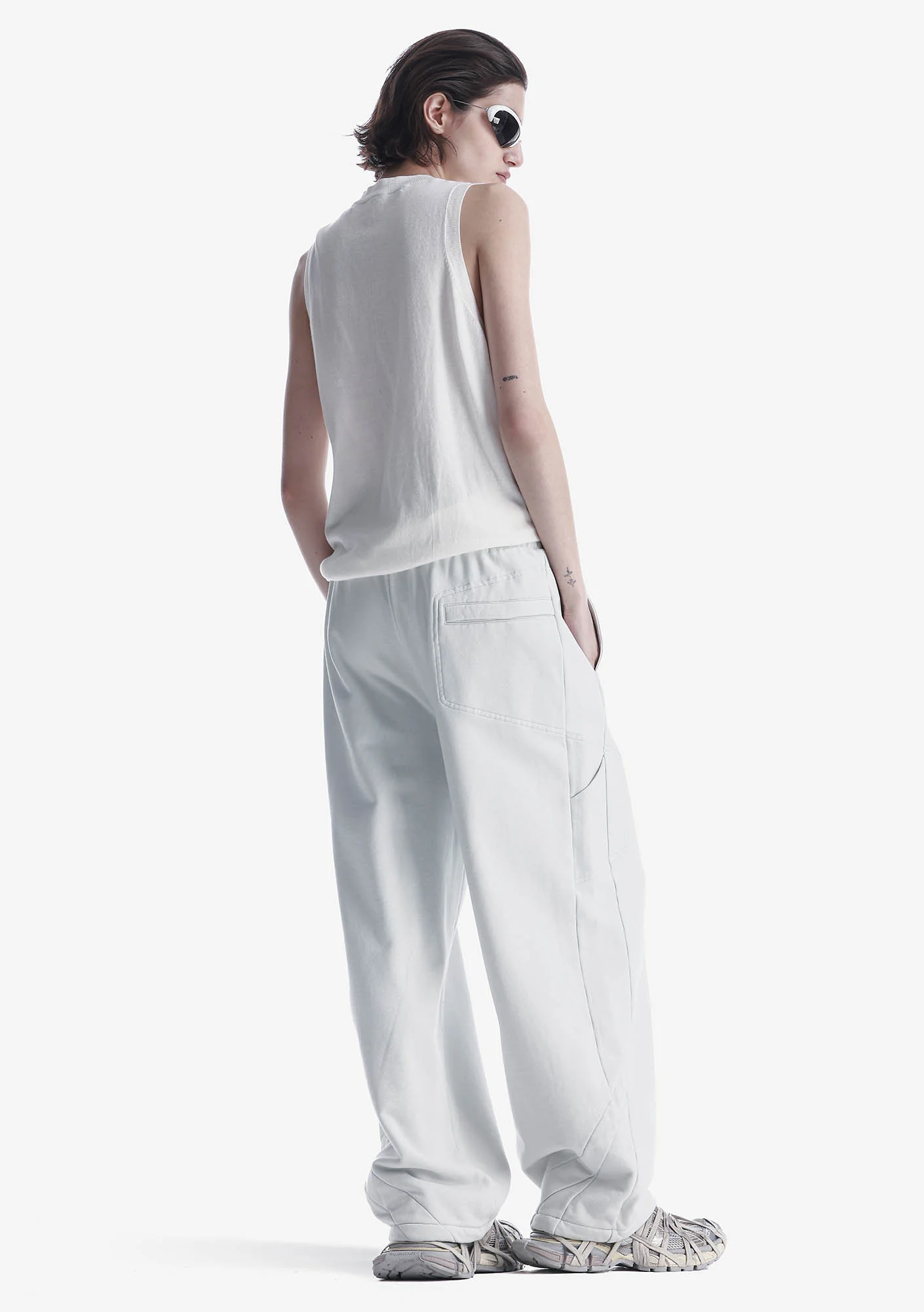 FRISSON Wide Jersey Pants Rw220 - Image 21