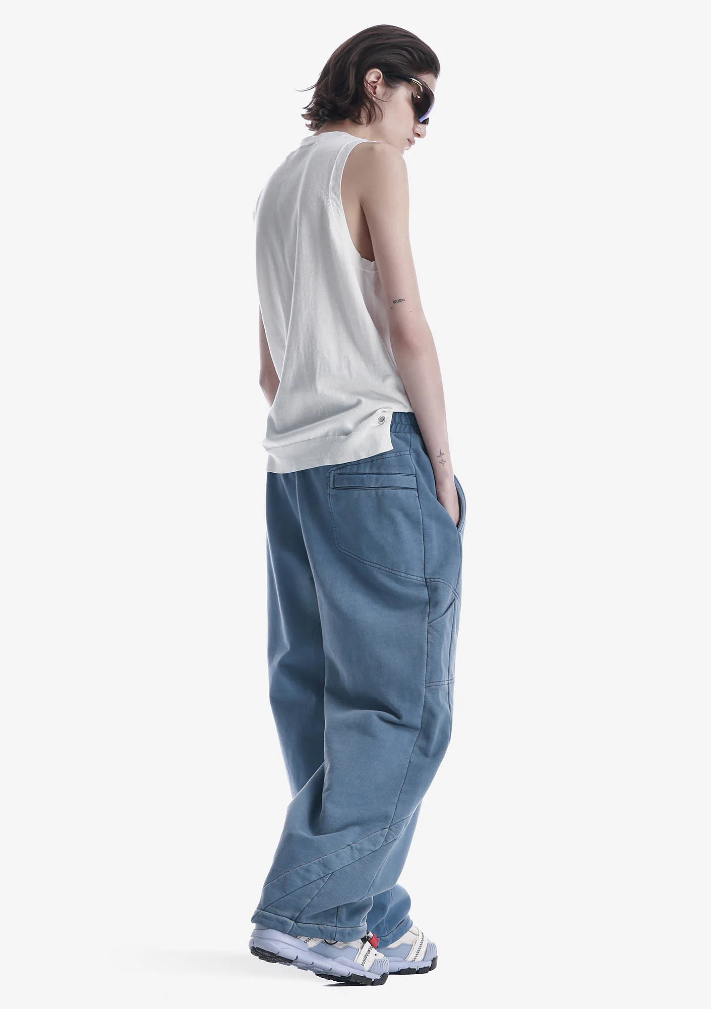 FRISSON Wide Jersey Pants Rw220 - Image 33