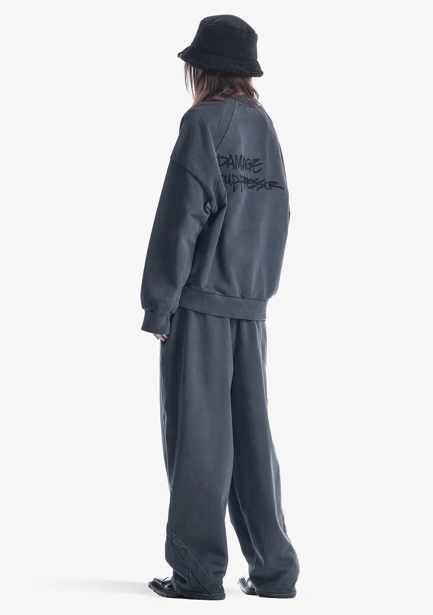 FRISSON Wide Jersey Pants Rw220 - Image 4