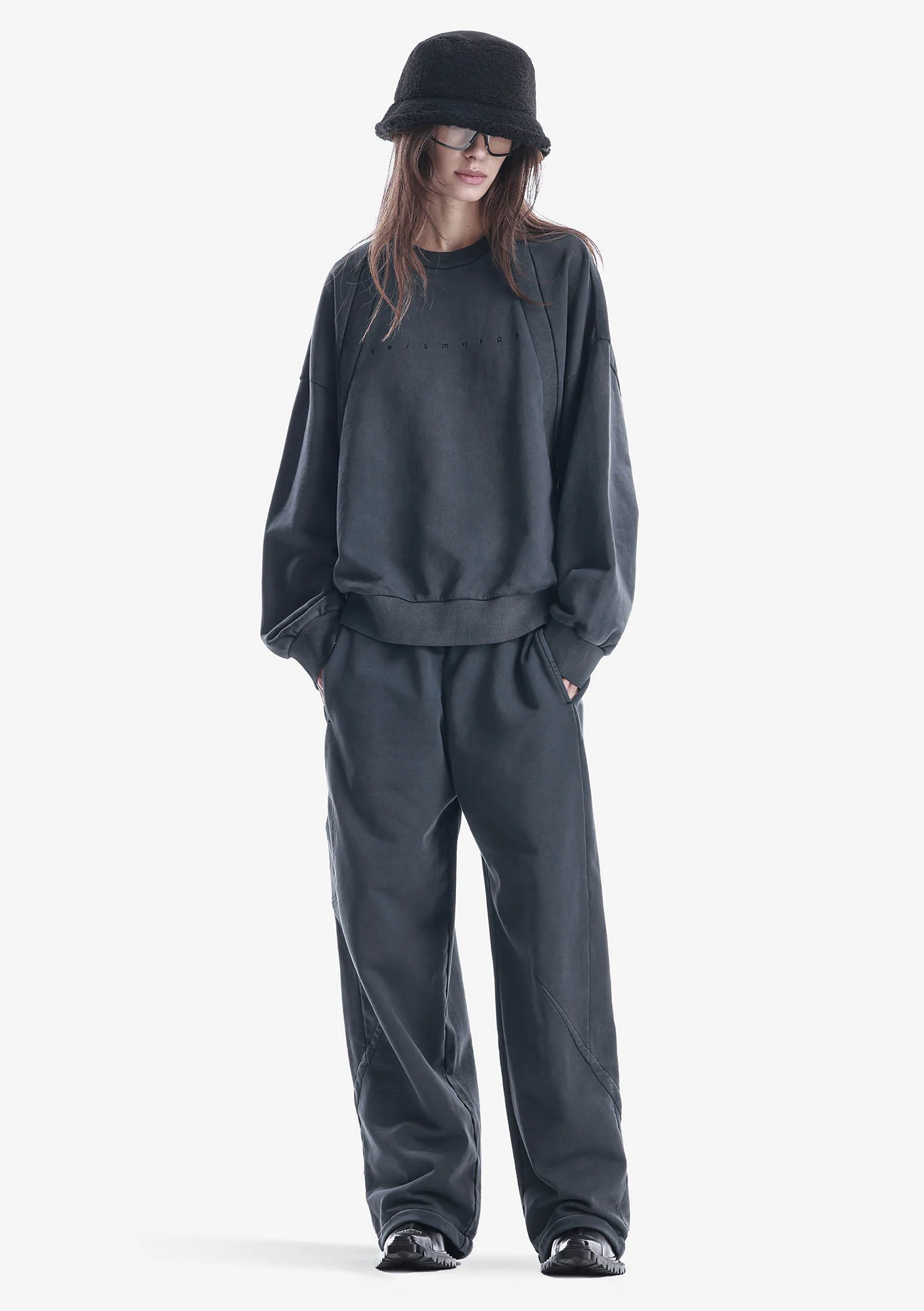 FRISSON Wide Jersey Pants Rw220 - Image 5