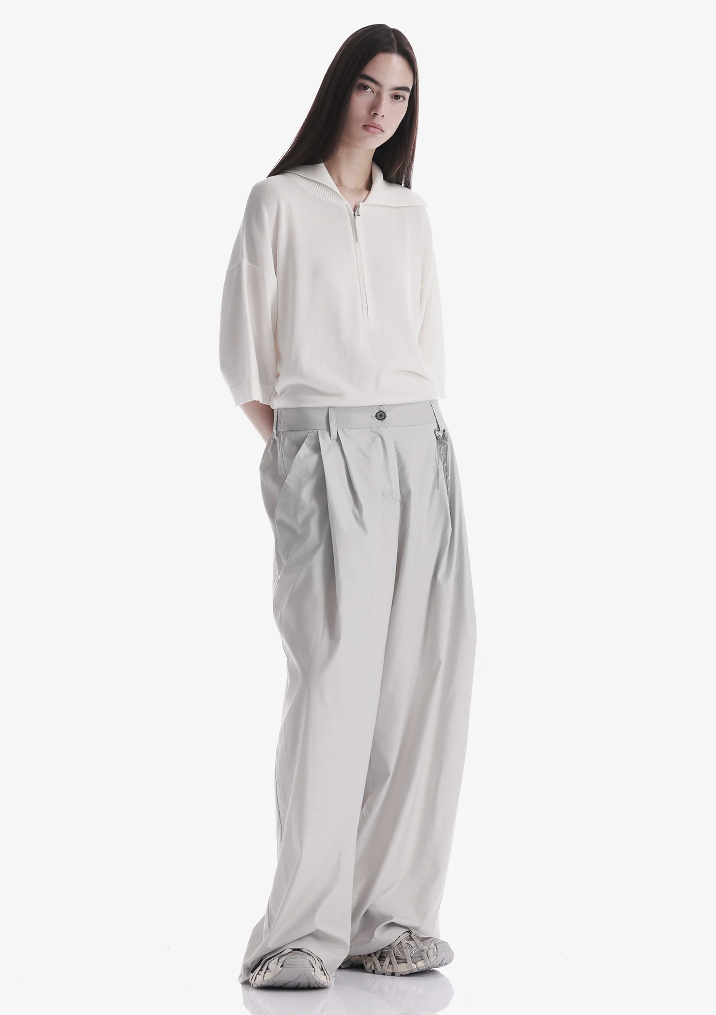 ŌMURA Wide Pants Rw231 - Image 15